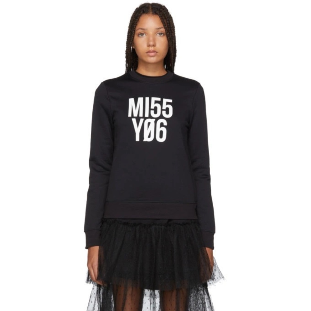 RED Valentino Black Sweatshirt